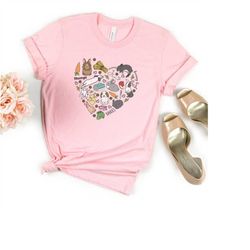 I Heart Bunnies T-Shirt - Bunny Mom Shirt, Bunny Dad Tshirt, Cute Easter Gift, Bunny Lover Gift, Bunny Owner Gift, Rabbi