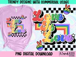 Love is love Png, Gay Pride sublimation Png, Pride Month Png