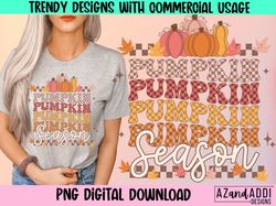 Pumpkin Season Png, Fall sublimation design, fall png, fall