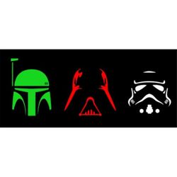 Star wars characters SVG, Star Wars Silhouette Cut Files, Darth Vader png, Darth Vader Sublimation, Svg for Cricut, Svg