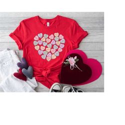 OR Nurse Operating Room Valentines Day Shirt Gift, OR Nurse Colorful Hearts T-Shirt, Surgery Hearts, Anesthesiologist Te