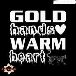 Gold hands warm heart svg, Pet Svg, Cat Svg, Cat lover Svg, Cute Cats Svg