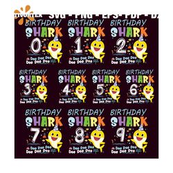 Birthday Shark Svg, Birthday Svg, Doo Doo Doo Doo Svg, Baby Shartk Svg,Birthday Gift Svg, Birthday Girls, Design For Bir