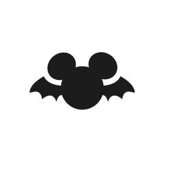 Halloween Mickey Mouse Bat Halloween - SVG Download File - Plotter File - Crafting -