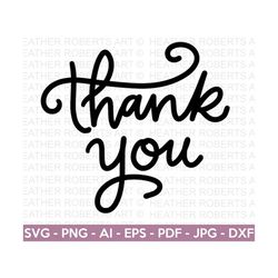 Thank You SVG, Thank You Sign, Wedding Thank you svg, Thank you card, Printable, Thankful, Cut File Cricut, Silhouette