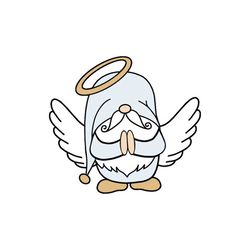 Angel Gnome - Angel Dwarf - Christmas Christmas - SVG Download File - Plotter File - Crafting - Plotter - Plotter - Cric