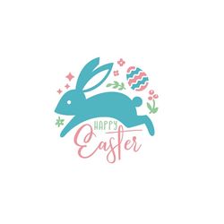 Hoppy Easter - Egg - Easter Easter - SVG Download File - Plotter File - Plotter Cricut - conejo de Pascua