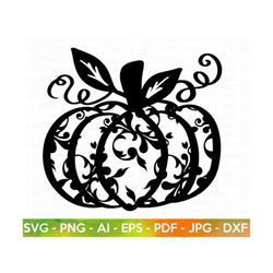 Fancy Decorative Pumpkin SVG, Halloween SVG, Fancy Pumpkin Svg, Halloween Shirt SVG, Halloween Costume Svg, Cricut Cut F