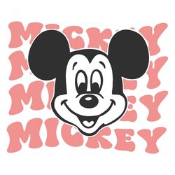 Retro Disney Mickey Mouse SVG, Magical Kingdom SVG