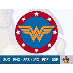 Superhero, Super Women, Woman Hero Comics Clipart SVG Sticker Silhouette Cut files Instant Digital Download vector svg p