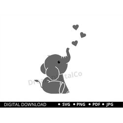 baby elephant svg png baby boy, baby girl,  elephant baby shower shirt, cute elephant cut files for cricut silhouette vi