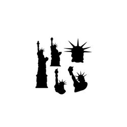 Statue Of Liberty Silhouette - NY New York USA - SVG Download File - Plotter File - Crafting - Cricut Plotter