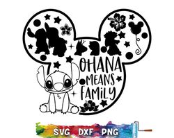 Stitch Quotes Svg, Family Ohana svg, Stitch Ohana Svg, Ohana Means Family Svg, Lilo and Stitch svg