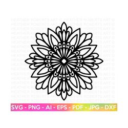 Mandala SVG, Mandala design, zentangle svg, mandala for cricut, mandala vector, mandala cut file, mandala flower svg, cu
