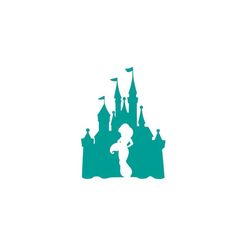 Princess Castle Jasmine Castle - Fairytale - Fairy Tale Castle - Digital Download - Plotter File - Plotter File - Aladdi
