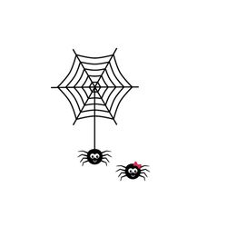 Halloween Spiders and Web Spider with Spider Web - SVG Download File - Plotter File - Crafting -