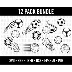 cod120- sports ball designs /files for cutting /soccer ball svg/ soccer ball clipart/soccer svg bundle ,soccer ball svg