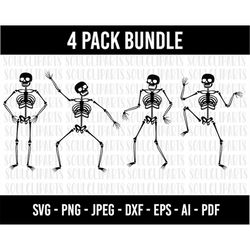 COD1054- Dancing Skeletons Svg, Customize Gift Svg, Vinyl Cut File, Svg, Pdf, Jpg, Png, Ai Printable Design File, Png Ep