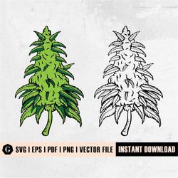 Smoking Joint Svg | Rastafarian Svg | Weed Clipart | Weed Svg | Cannabis Svg | Canabis Svg | High as the Moon Svg | Kush