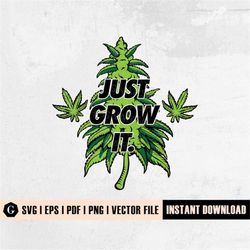 Just Smoke It Svg | Smoking Joint Svg | Rastafarian Svg | Weed Clipart | Cannabis Svg | Canabis Svg | High as the Moon S