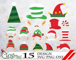Elves Christmas SVG, Bundle Christmas SVG PNG, DXF, PDF, JPG,...
