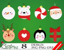 Ball Christmas SVG, Bundle Christmas SVG PNG, DXF, PDF, JPG,...