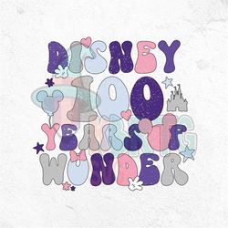 100 Years of Wonder Retro 2023 PNG, D23 Expo Chip Dale, 2023 Exhibition Daisy Donald, 100th Anniversary, Magical Castle