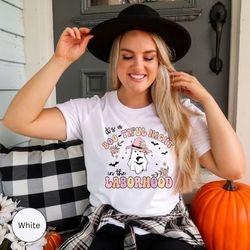 Halloween Labor And Delivery Nurse Shirt Beautiful Day Laborhood, Cute Ghost L&D Nurse TShirt, Spooky L and D Nurse Tee
