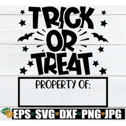 Trick Or Treat Bag SVG, Halloween Bag For Kids, Halloween Bag svg png, Trick Or Treat svg, Halloween Trick Or Treat Bag