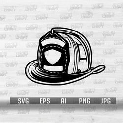 Fireman Helmet Svg, Cutfiles for Cricut, Firefighter Svg, Firefighter Helmet, Firefighter Gear
