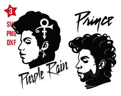 Prince Purple Rain SVG Bundle, My Rain Is Always Purple  80s Music Tee SVG,