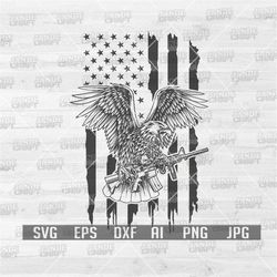 US Patriotic Eagle Military svg | US Eagle svg | US Military svg | Military Clipart | Military Cutfile | Eagle Clipart |