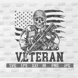 US Veteran Skull svg | Veteran svg | Skull svg | Veteran Dad svg | Skull svg | US Military svg | US Soldier svg | Vetera