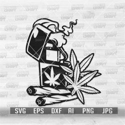 Weed Joint Lighter svg | Lighting Cannabis svg | Marijuana Blunt Cut File | Smoking Weed svg | Lighter Clipart | 420 Cut