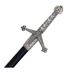Vulcan Gear 33" Medieval Crusader Sword with Scabbard Series Choose Your Style