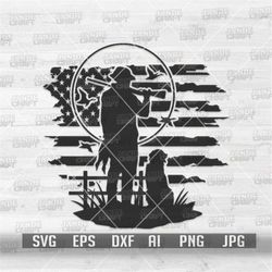 US Duck Hunter svg | Waterfowl Clipart | Hunting Stencil | Outdoor Cutfile | Camping dxf | Camper Dad Shirt png | Hunt L
