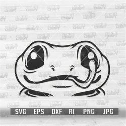 Lizard Funny Face svg | Cute Animal Clipart | Zoo Crew Cutfile | Zookeeper Shirt png | Small Reptile Stencil | Safari Li
