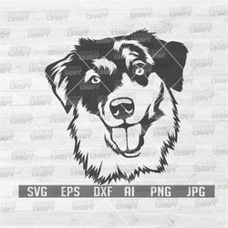 Australian Shepherd svg | Shepherd Dog svg | Dog Cutting File | Dog Clipart | Dog Cutfile | Dog Shirt svg | Dog Lover sv