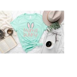 mama bunny shirt,easter shirt,happy easter shirt, bunny shirt,easter day gift,easter tshirt,easter outfit,easter gift,ch