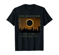 2024 Total Solar Eclipse in Buffalo, New York T-Shirt