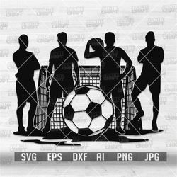 Soccer Players svg | Soccer Clipart | Soccer Cutfile | Soccer Coach svg | Goal Keeper svg | Soccer Shirt svg | Soccer St