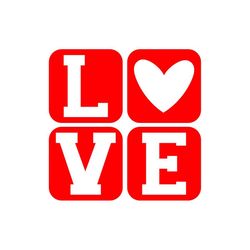 Love Heart Boxes- SVG, PNG DIgital Download