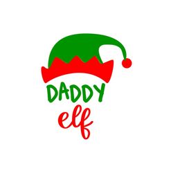 family elf hat - svg, png digital download