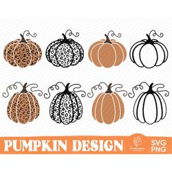 8 Pumpkin Svg Bundle, Pumpkin Svg Files For Cricut, Hello Pumpkin SVG, Pumpkin Spice svg, Thanksgiving Svg, Shirts svg,
