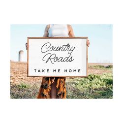 Country Roads svg , Cowgirl svg, Cowboy svg, Country svg svg, Farm svg, Famhouse svg, Country svg,  Country Music, 5 Cut