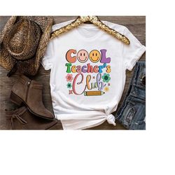 teacher shirt,cool teacher club t-shirt,teacher squad shirt,i'm a cool teacher shirt,personalized teacher gift,back to s