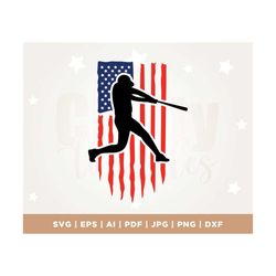 USA Flag Baseball SVG PNG, baseball cut file, Cricut, Png, Svg, sublimation, download Cut File, Svg designs, silhouette,