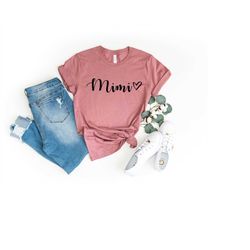 Mimi Shirt,Grandma Shirt,Gift for Mimi, Mothers Day Shirt,Pregnancy Announcement Grandparents,Mothers Day Gift,