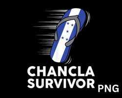 Chancla Survivor Honduras PNG, Honduran Flag Hispanic Heritage PNG