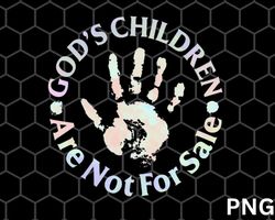 Gods Children Are Not For Sale png, Hand Prints png Download